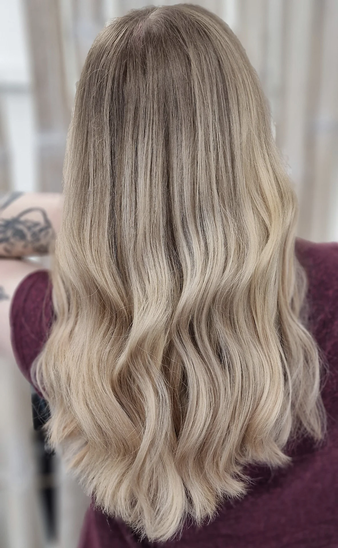 Perfekte Blond-Coloration